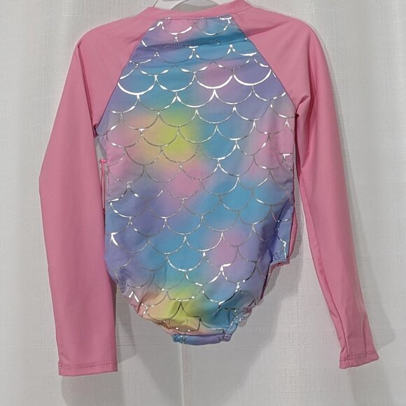 YOUNG HEART  Swim One  Piece Multi-Color  Size 3T NWT - Picture 3 of 5